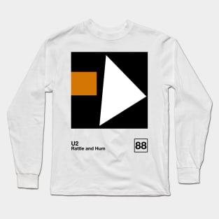 Rattle And Hum / Minimalist Style Graphic Poster Design Long Sleeve T-Shirt